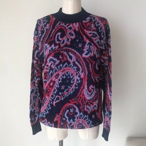 Courtney's Closet Paisley Print Sweater